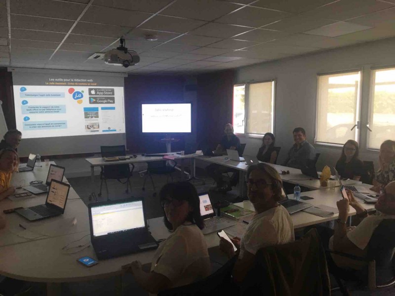  Formation rédaction Web pour un groupe de 12 chefs d’entreprise à Marseille 