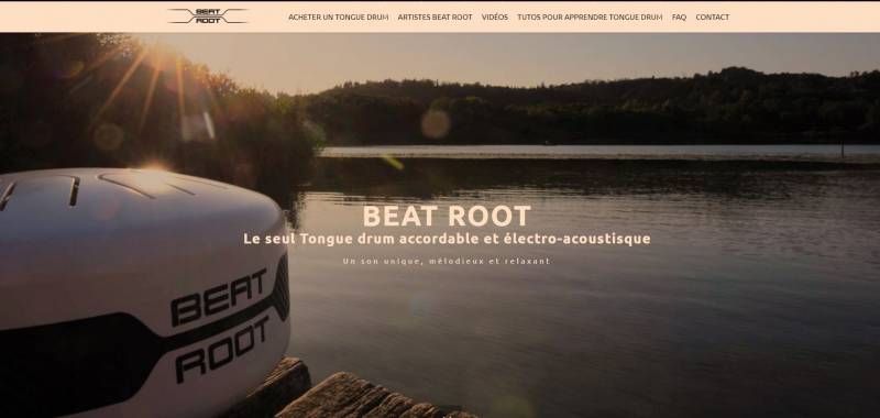 Vendeur de tongue drum à Nice