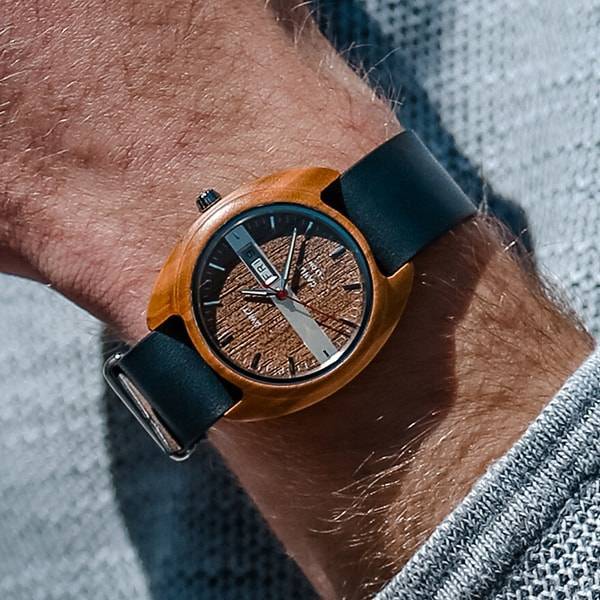 Où trouver une montre en bois originale et écologique pour homme à Nantes ? 